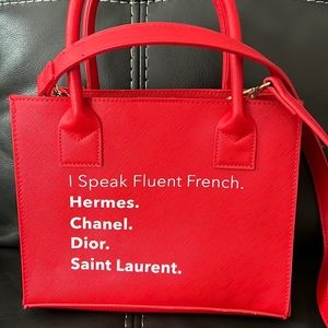 LA TC mini Vegan tote bag